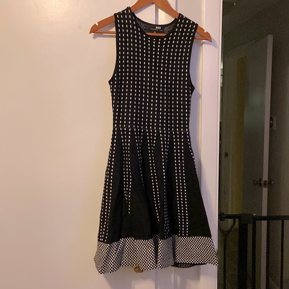 Adeline Rae Checkered Dress S